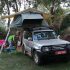 4x4 Rooftop tent landcruiser
